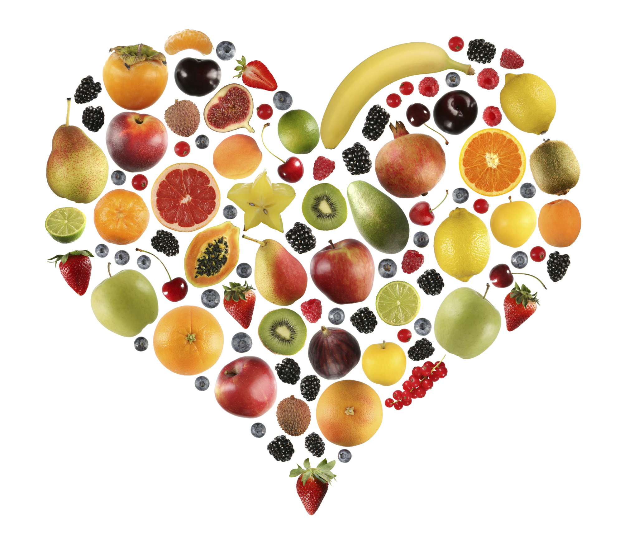 Fruit Heart Clip Art