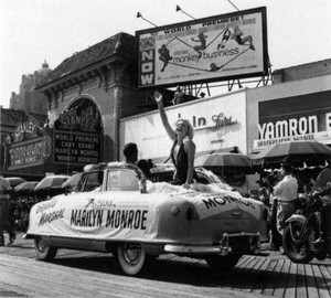 Grand Marshal Parade, 1952 - Marilyn Monroe 