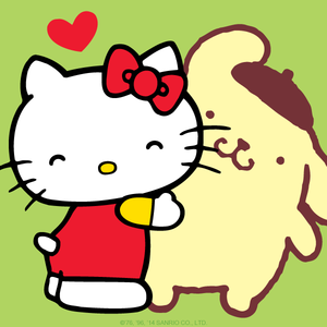 Hello Kitty and 老友记
