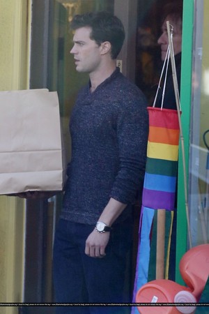  Fifty Shades of Grey - On Set - 22nd January