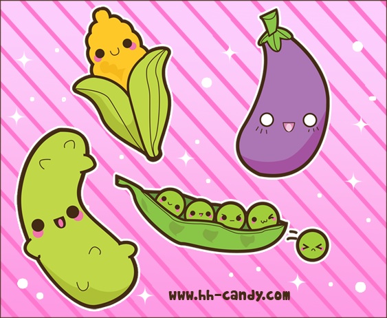 Kawaii Veggies/fruits