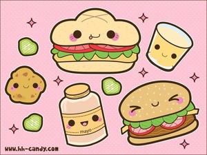  Kawaii Hamburger stuff