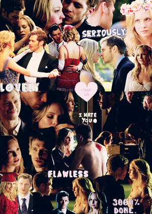  Klaus Mikaelson and Caroline Forbes