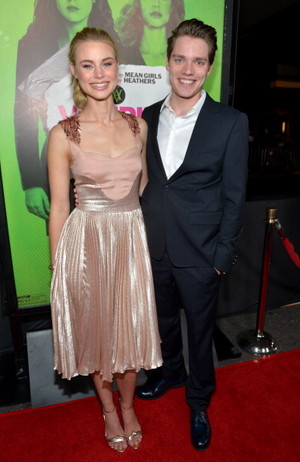  Lucy and Dominic at Vampire Academy premiere
