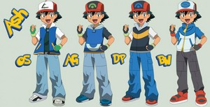 Ash's outfits