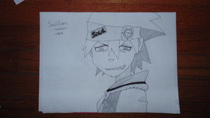  My Drawing Of-Soul Eater:Soul Evans
