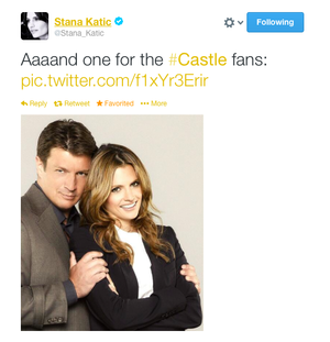 Stana's twitter-January,2014