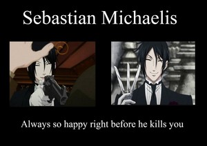  Sebastian always so happy
