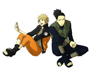  Sikamaru and Naruto