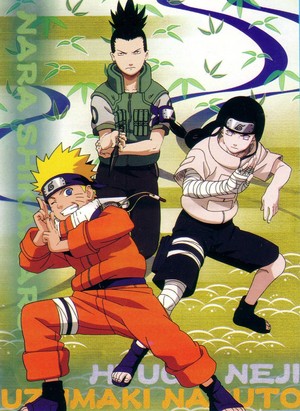  Shikamaru, Naruto and Neji