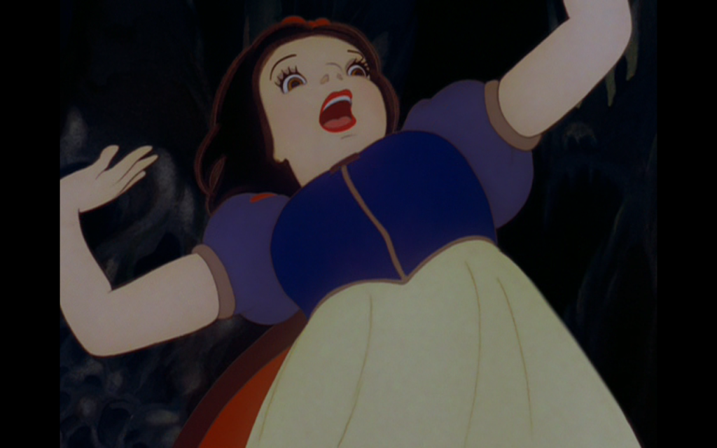 Snow White Scared