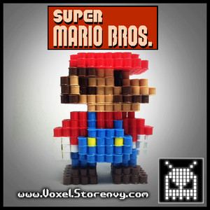  3D Perlerbead Super Mario