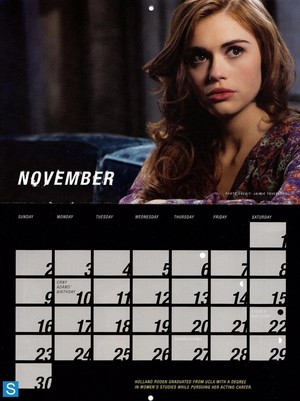  Teen lobo - Season 3 - 2014 Calendar Promotional fotos