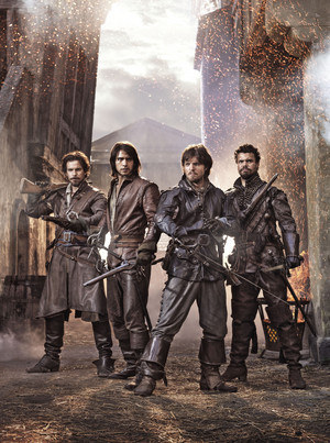  The Musketeers - Cast photo