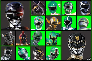  The Black and Green Rangers
