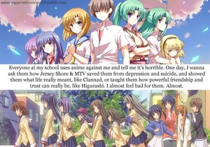  CLANNAD / Higurashi Anime Confessions