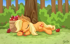  Sleeping manzana, apple Jack