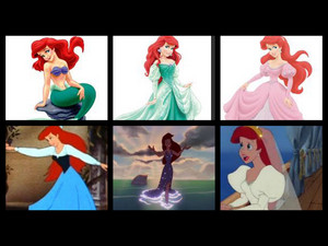  Ariel's dresses