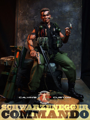  Calvin's custom one sixth scale Commando figure