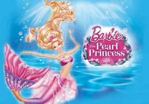  barbie pearl princess karatasi la kupamba ukuta