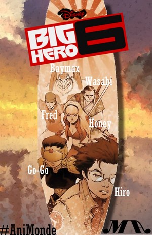  Big Hero 6 fanmade poster