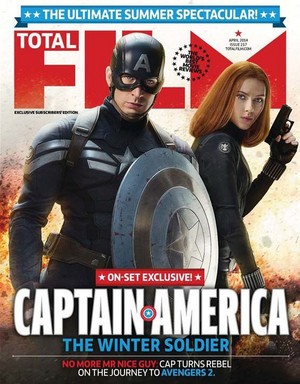  TOTAL FILM's Captain America: The Winter Soldier Magz Cover