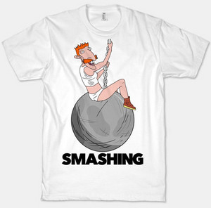  Smashing t camisa, camiseta