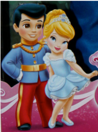  baby Lọ lem and Prince Charming