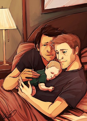  Dean and Castiel ♢