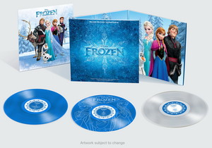  Disney La Reine des Neiges Soundtrack Deluxe Edition on Vinyl (Limited Edition)