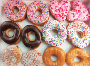  donuts------------♥