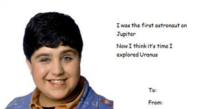  erpel, drake and Josh Valentines Tag cards