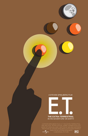  E.T. Reese's Pieces Poster