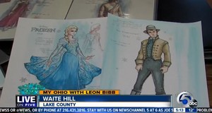  Costume designs for Disney’s 겨울왕국 on Ice production