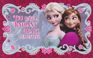  Холодное сердце Valentine Cards
