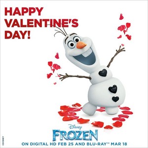  Happy Valentine's 日 from Olaf!