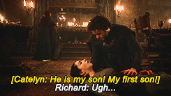  Michelle Fairley and Richard Madden talk about the “The Rains of Castamere”