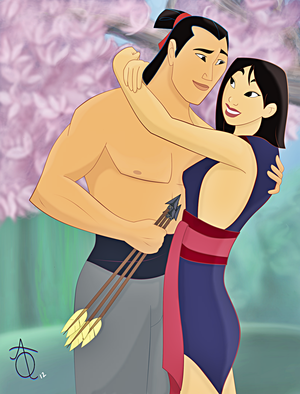  1998 迪士尼 Cartoon, "Mulan"
