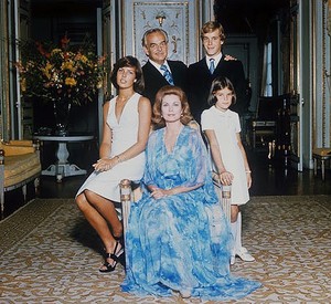  The Royal Family Of Monaco Back In 1973