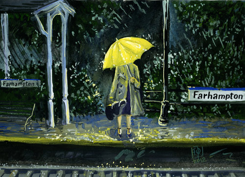 Yellow Umbrella - Bố đã gặp mẹ như thế đấy người hâm mộ Art (36613097) -  fanpop