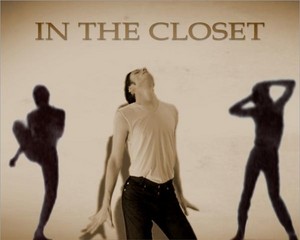  In the closet