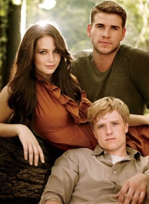  Katniss, Gale and Peeta