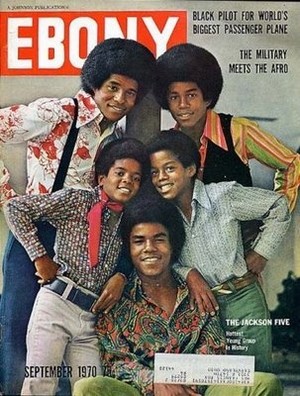  The Jackson 5 On The Cover Of The September 1970 Issue Of EBONY Magazine