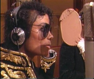  During The Recording Of "We Are The World "