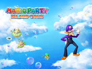  Mario Party Island Tour - karatasi la kupamba ukuta