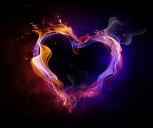 cœur, coeur on feu