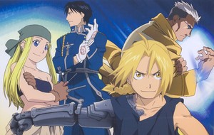  Roy Mustang, Winry, Scar and Edward
