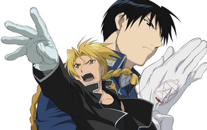 Roy mustang and Edward Elric