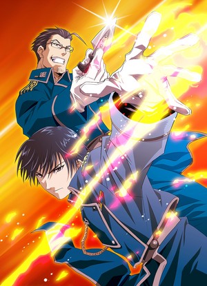 Roy Mustang and maes Hughes