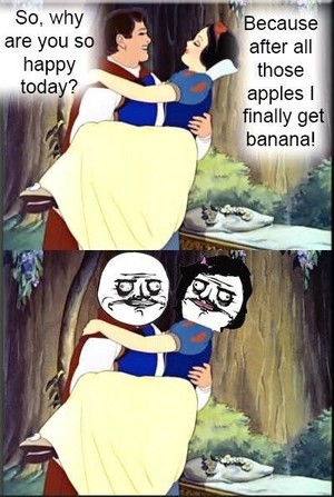  All she wanted was a banane